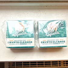 Dr. Squatch Crypto Cleanse Men?s Body Bar Soap Limited Edition 2-Pack 141g