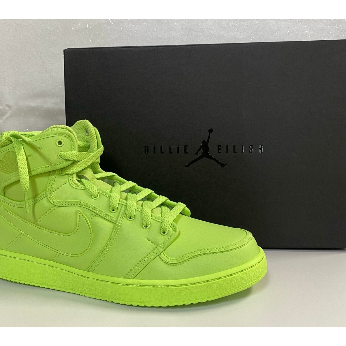 Jordan 1 Retro AJKO “Billie Eilish Ghost Green” DN2857-330 Size