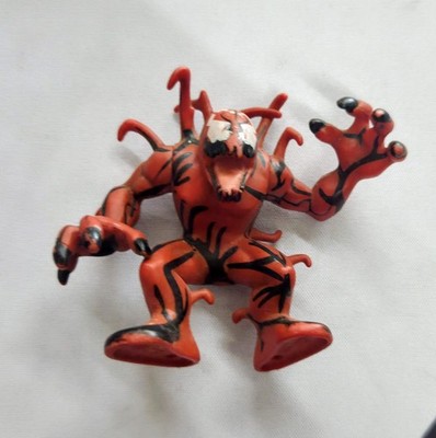 MARVEL PLAYSKOOL SUPERHERO SQUAD RARE FIGURE :  CARNAGE ( SPIDER-MAN )