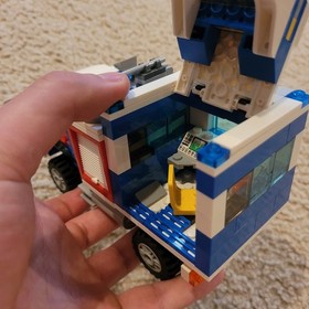 Lego City Police Off Road Command Center 4205 incomplete Read 