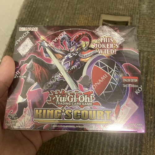 Yu-Gi-Oh! King's Court Display (German 1st Edition) – Konami 1 Display Box - View #2