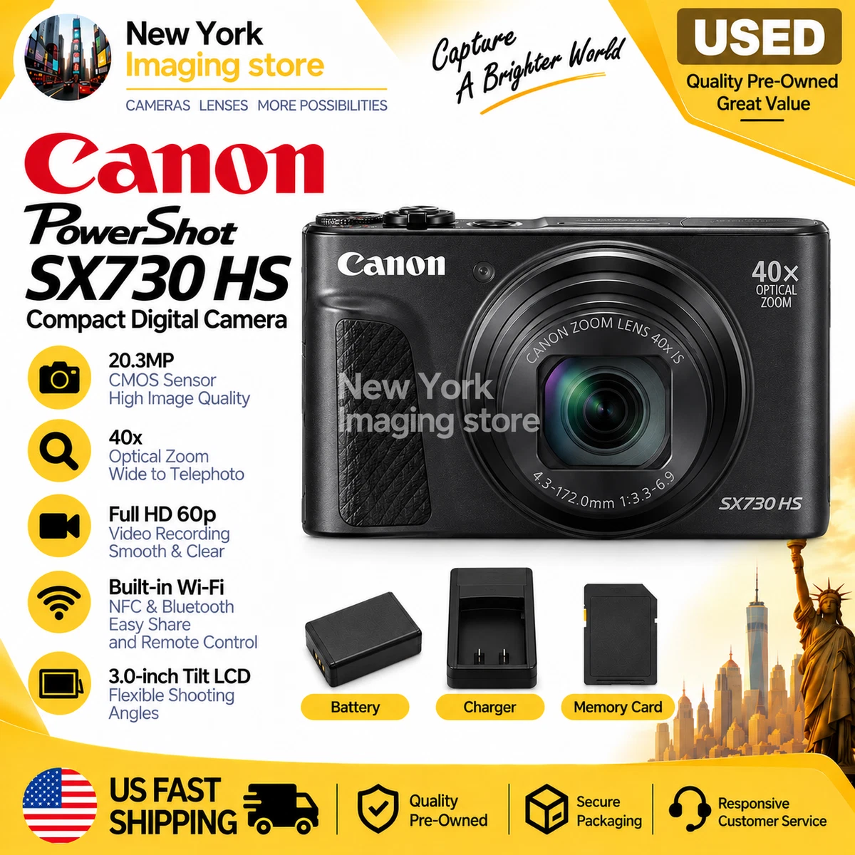 Canon PowerShot SX730 HS Canon PowerShot Digital Cameras for sale