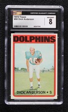 1972 Topps Dick Anderson #98 CGC 8 1n94