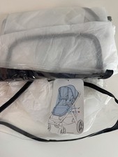 UPPAbaby Minu Stroller Rain Cover Clear Black for Infant Toddler UBWNL056-V02