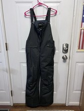 Ski-Gear Arctix Kids Insulated Ski Snow Bib Overalls XL 18/20 Charcoal NWT