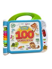 LeapFrog Learning Friends 100 Words Book Leap Frog Interactive Tested WORKS 