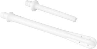 Reusable Enema Nozzles Set Flared 6 In Straight 3.2 In Douche Tips (Set Of 2)