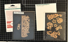 Spellbinders FLORAL FLOURISHES or HEARTS A FLUTTER Cutting Dies Magnetic Backing