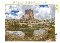 Calvendo Puzzle Drei Zinnen Spiegelung 1000 Teile Puzzle Quer | 1000 Teile Lege-