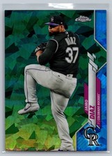 2020 Topps Chrome Update Sapphire Edition #U-151 Jairo Diaz Colorado Rockies