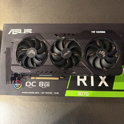 Asus GeForce RTX 3070 TUF Gaming 8GB GDDR6 Graphics Card TUF-RTX3070-08G-GAMING 