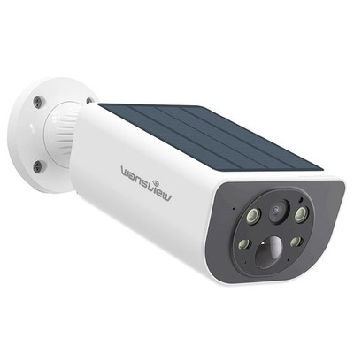 Wansview 3MP Wireless Solar Security Camera System Outdoor WiFi Human Detection