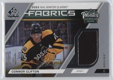 2023 Upper Deck SP Game Used Winter Classic Fabrics Connor Clifton #WC-13 1b2x