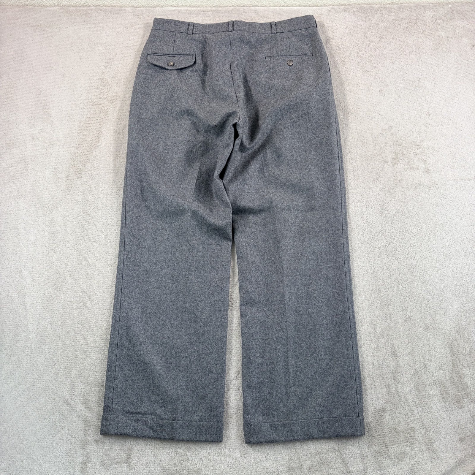 VINTAGE 80s 90s Polo Ralph Lauren Pleated Cuff Trouse… - Gem
