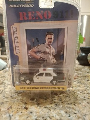 CHASE 1998 Ford Crown Victoria Police Interceptor 1:64 Scale Model - 44980B
