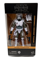Star Wars Mandalorian Imperial Armored Commando 6 Figure Black Series - MIB