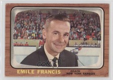 1966-67 Topps Emile Francis #21 wy5
