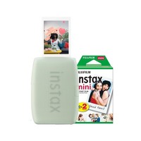 Fujifilm Instax Mini Link 3 Wireless Smartphone Photo Printer Green & 20 Shot Pa