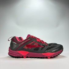 Brooks Cascadia 11 GTX Gray Pink Trail Running Shoes 1202221B081 Women's Size 8