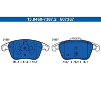Ate 13.0460-7367.2 Bremsbelagsatz FüR Peugeot Opel Ds Citroen Ds 3 Ds 3 208 C4