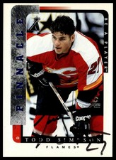 1996-97 Pinnacle Be a Player #105 Todd Simpson Autograph