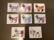 Goat Usa Vinyl Decal Stickers Durable Logos For Laptop Water Bottles Etc Goat Usa Vinyl Decal Stickers Durable Logos For Laptop Water Bottles Etc