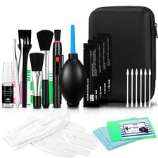Camera Lens Cleaning Kit for Mirrorless DSLR: Includes Pen, Blower, Cloth, ...