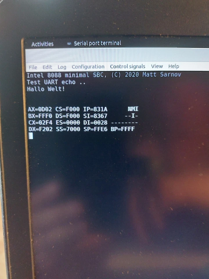 Intel 8088 SBC Single Board Computer 1MB RAM, Serial Port, DIY SBC - Bild 3 von 4