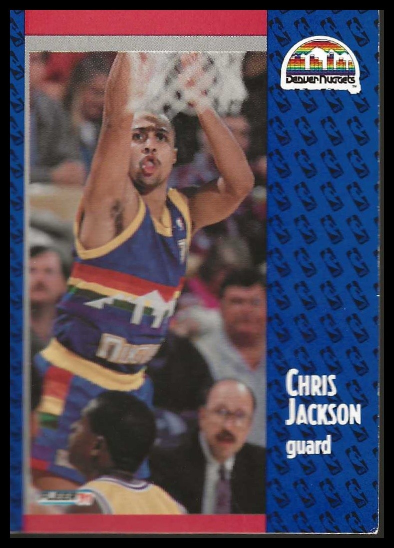 1991-92 Fleer #49 Chris Jackson