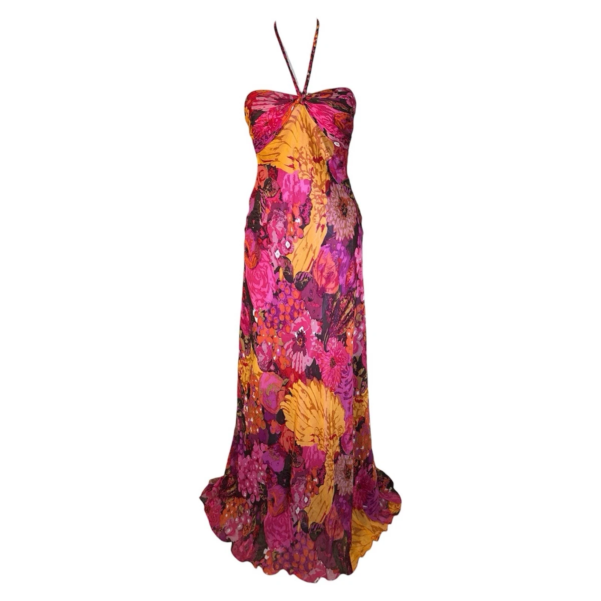 Silk Halter Dresses for Women for sale | eBay