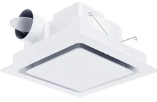 Bathroom Exhaust Fan 10" Panel (No Light),8" Hole Size,Pure Copper Motor,110 Cfm