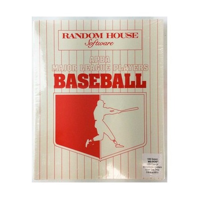 Random Hou Computer - Game -  APBA Major League Players Baseball (198 SW (New)