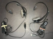 Lot Of 2 JABRA Biz 1500 USB Mono Noise Canceling Headsets