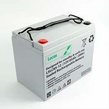 Lucas 85AH Battery for Mobility Scooter, Wheelchair Golf Buggy (75ah)   V