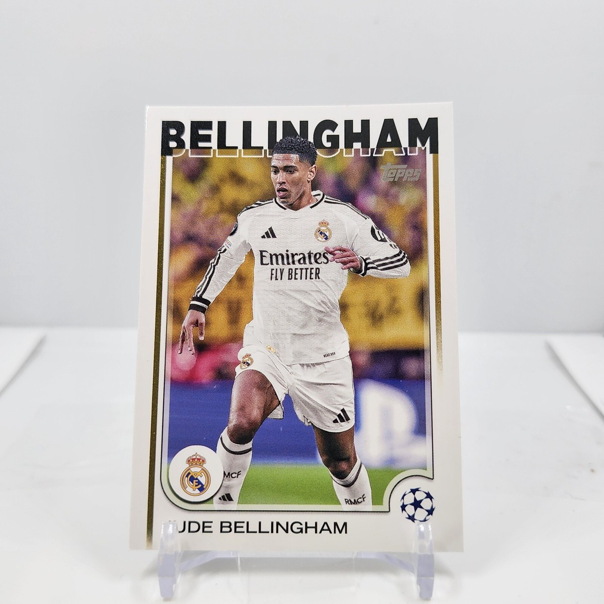 【25枚限定】Jude Bellingham ベリンガム レアル サッカーカード 2024-25 Topps UEFA Flagship Jude Bellingham Real Madrid Base