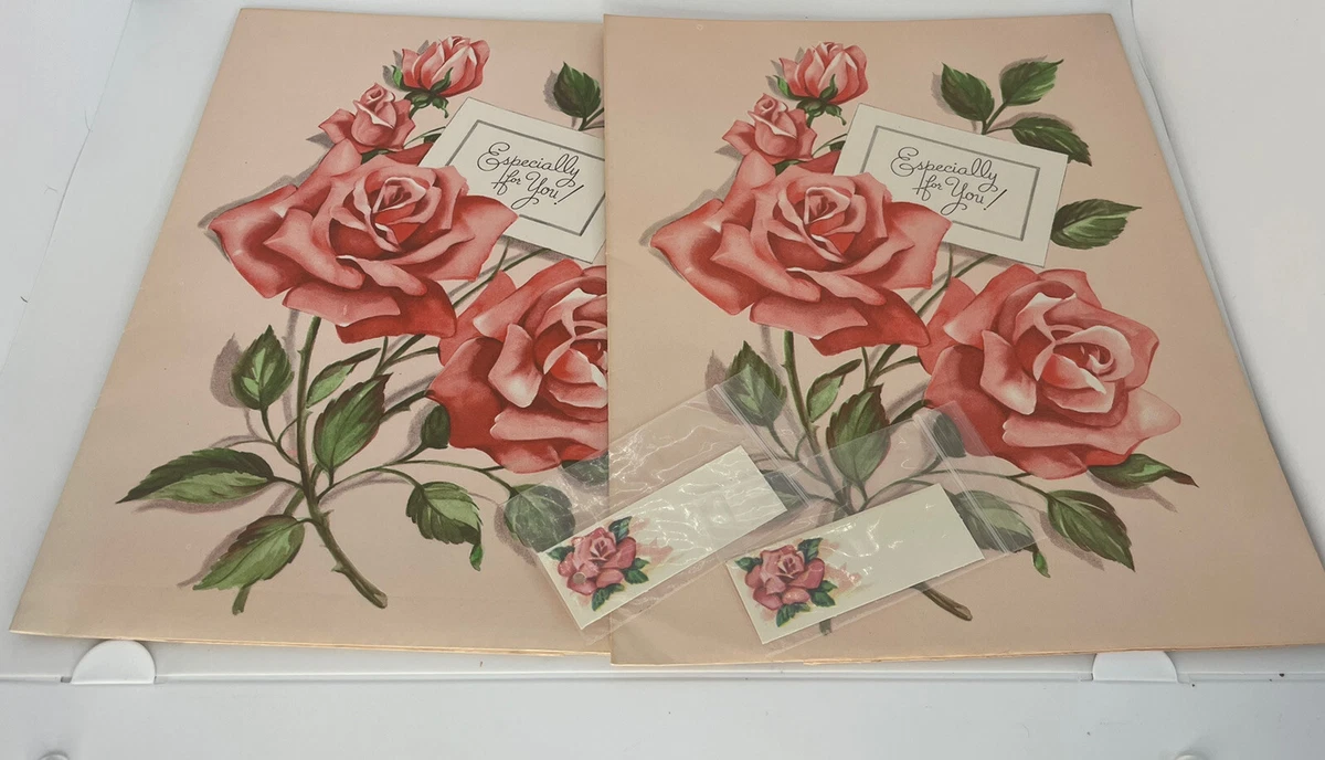 Old Roses Wrapperz Vintage Rose Wrapping Paper