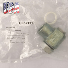 1PC New Festo GRLA-3/8-B 151178 Straight Union Fitting