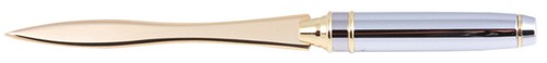WTM METAL LETTER OPENER WITH BLACK VELVET POUCH - Afbeelding 8 van 9