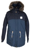 Jacke Damenjacke Parker Parka Blau Koerte Winterjacke Iriedaily Gr. M 38 Neu