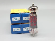 NEW Quad (4) JJ Electronic EL84 (2) JJEL84D Vacuum Amplifier Tubes NOS Matched?