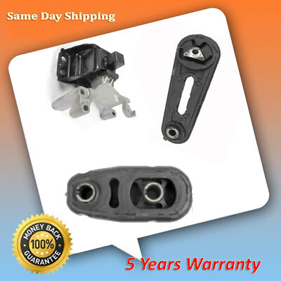 Engine Motor Mount Set 3PCS For 2007-2011 Nissan Sentra 2.0L Automatic Transmission 7 thumbnail image