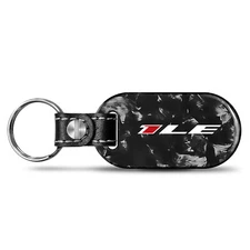 Chevrolet Camaro 1LE Real Forged Carbon Fiber Tag Style Key Chain