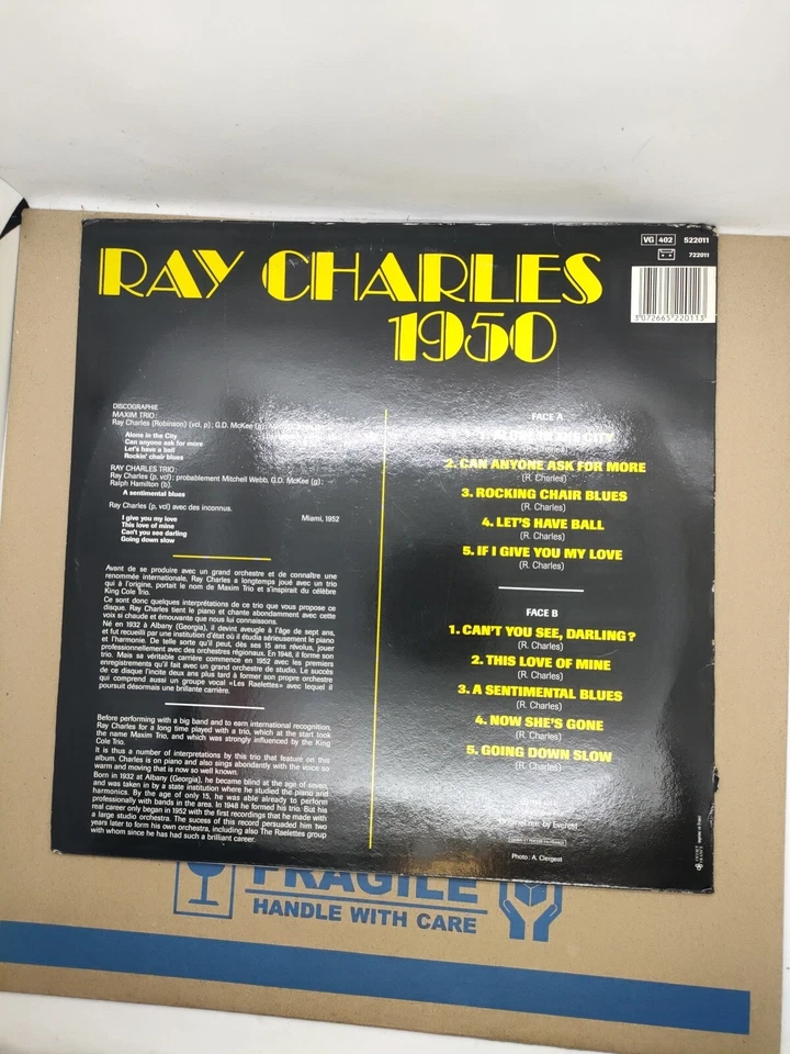 Ray Charles 1950 - Image 3 of 4