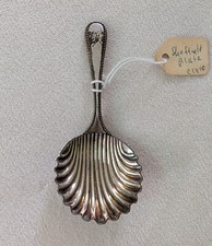 Antique Metal Spoon - Sheffield Plate 1810?