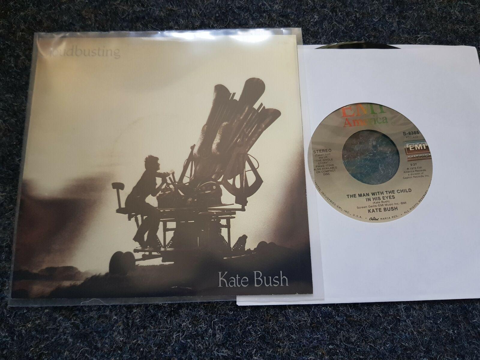 7"" Single Vinyl Kate Bush - Cloudbusting/ The man with the child in his eyes US