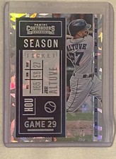 2020 Panini Contenders Baseball Jose Altuve cracked ice 18/23 Houston Astros