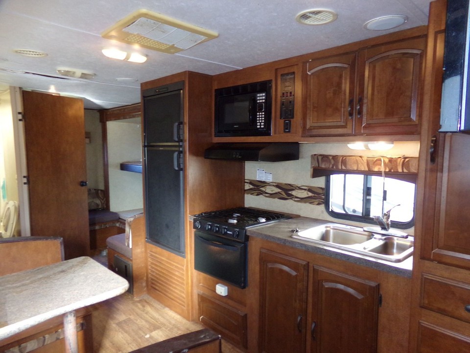 No reserve used camper travel trailer RV needs roof soft floor cheap