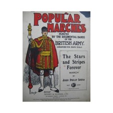 Sousa John Philip The Stars And Stripes Forever Piano 1897