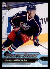 2016-17 Upper Deck #457 Markus Nutivaara  Young Guns RC