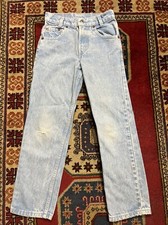Vintage Levi  s Made USA 3505-0208 Youth Denim Jeans Sz 10